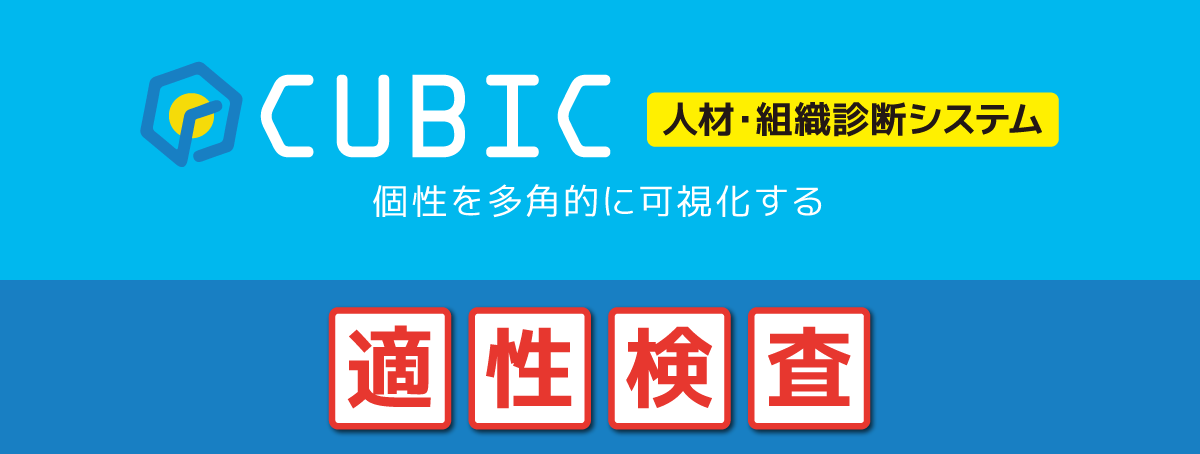 CUBIC　人材・組織診断システム　適性検査